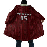 Custom Malawi Football Cloak Come On Flames - Red - Wonder Print Shop