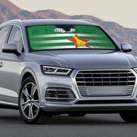 Rugby Zimbabwe Custom Auto Sun Shade Go Champions Sables - Wonder Print Shop