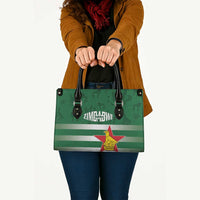 Rugby Zimbabwe Custom Leather Bag Go Champions Sables - Wonder Print Shop