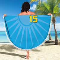 Custom Rwanda Basketball Beach Blanket Go Champions - Wonder Print Shop