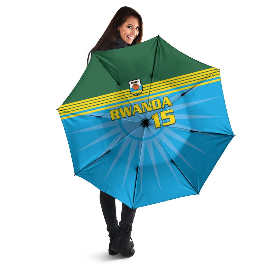 Custom Rwanda Basketball Umbrella Go Champions - Wonder Print Shop