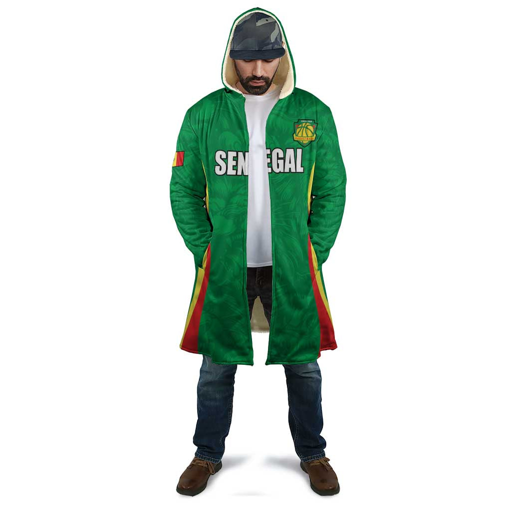 Custom Senegal Basketball Cloak Go Champions Lions - Wonder Print Shop
