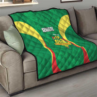 Custom Senegal Basketball Quilt Go Champions Lions - Wonder Print Shop