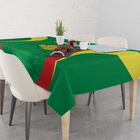 Custom Senegal Basketball Tablecloth Go Champions Lions - Wonder Print Shop