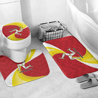 Isle of Man Bathroom Set Triskele Ny Tree Cassyn - Wonder Print Shop