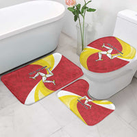 Isle of Man Bathroom Set Triskele Ny Tree Cassyn - Wonder Print Shop