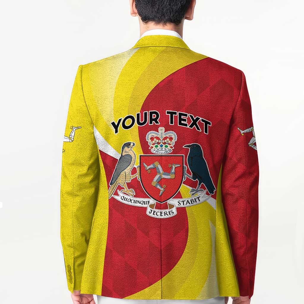 Personalized Isle of Man Blazer Triskele Ny Tree Cassyn - Wonder Print Shop