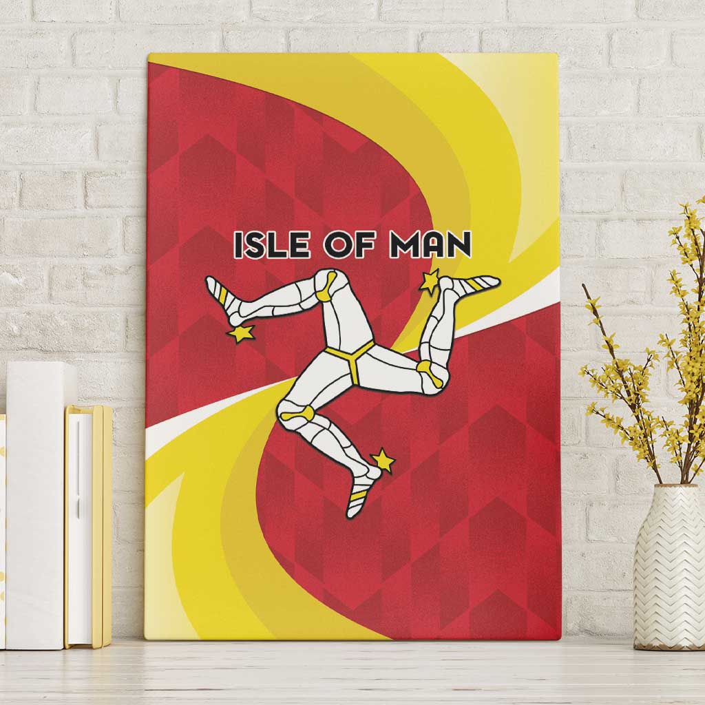 Isle of Man Canvas Wall Art Triskele Ny Tree Cassyn - Wonder Print Shop