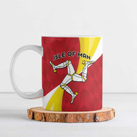 Personalized Isle of Man Ceramic Mug Triskele Ny Tree Cassyn - Wonder Print Shop
