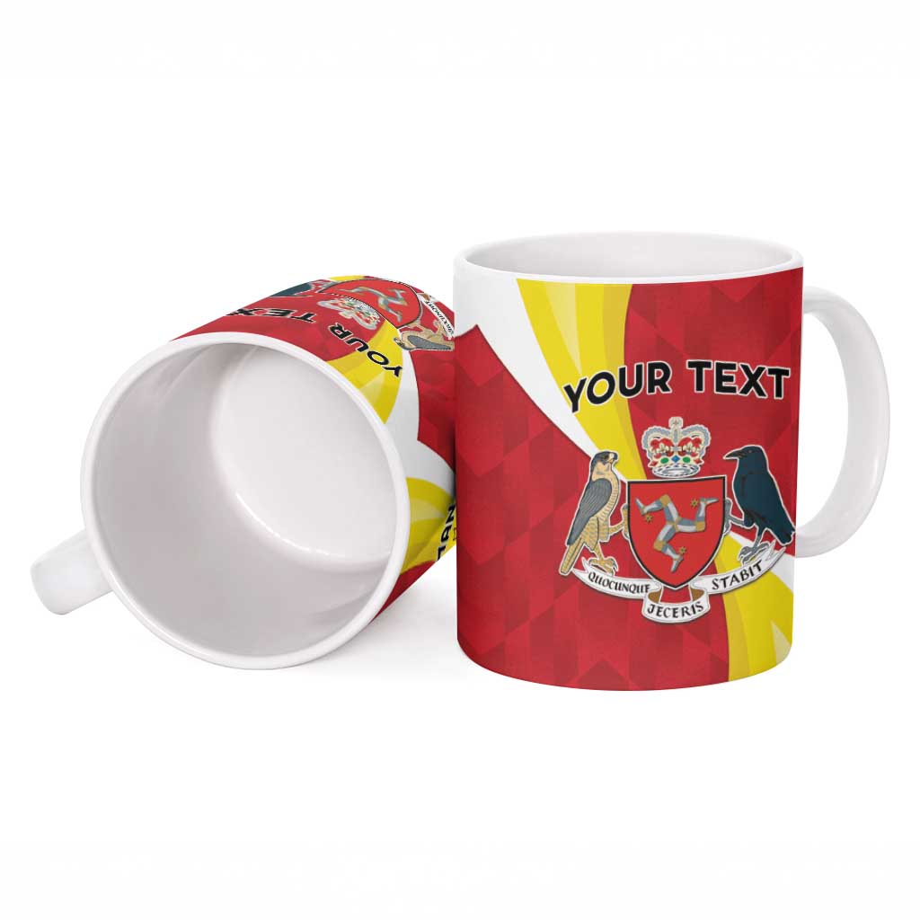 Personalized Isle of Man Ceramic Mug Triskele Ny Tree Cassyn - Wonder Print Shop