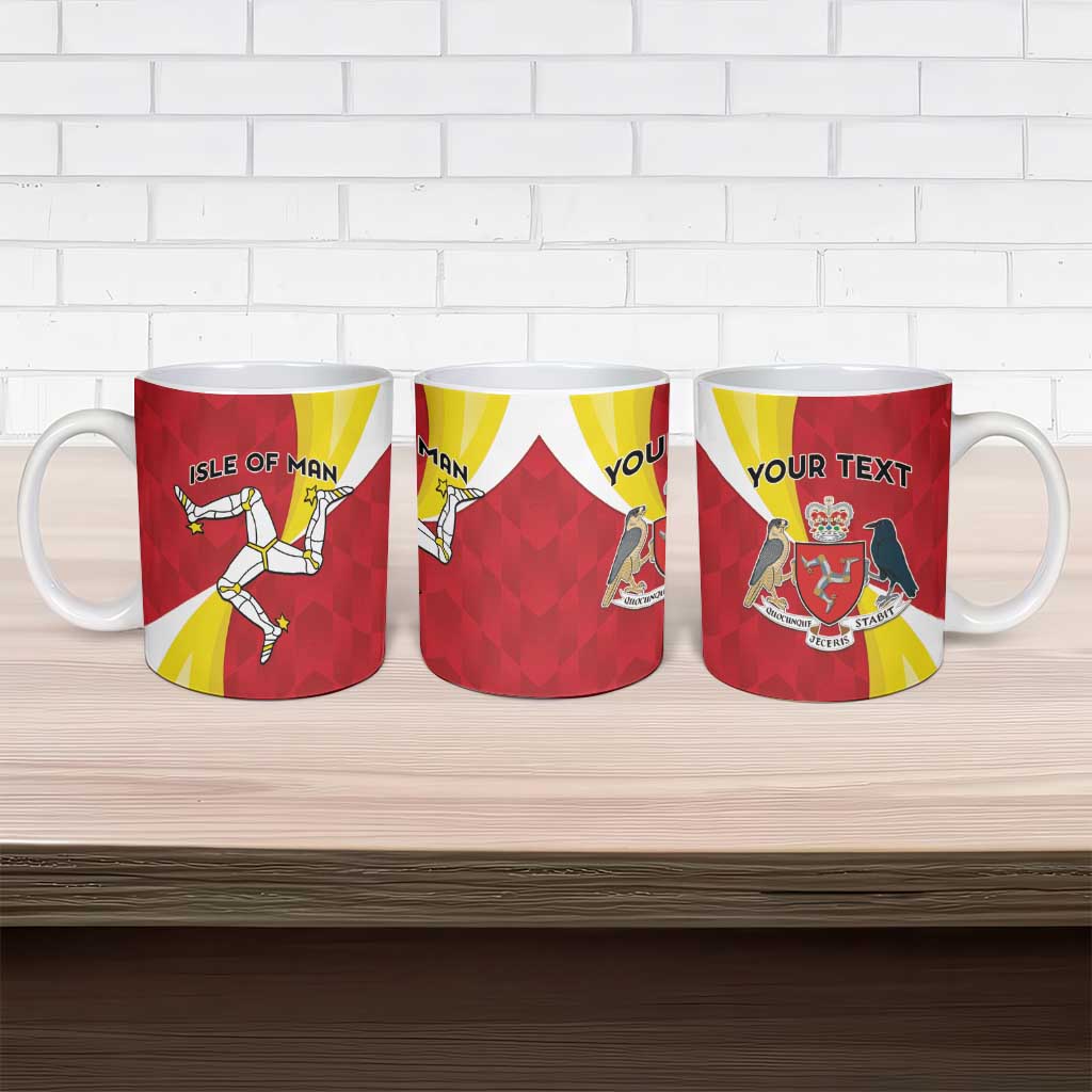 Personalized Isle of Man Ceramic Mug Triskele Ny Tree Cassyn - Wonder Print Shop