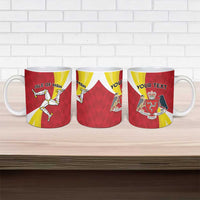 Personalized Isle of Man Ceramic Mug Triskele Ny Tree Cassyn - Wonder Print Shop