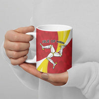 Personalized Isle of Man Ceramic Mug Triskele Ny Tree Cassyn - Wonder Print Shop