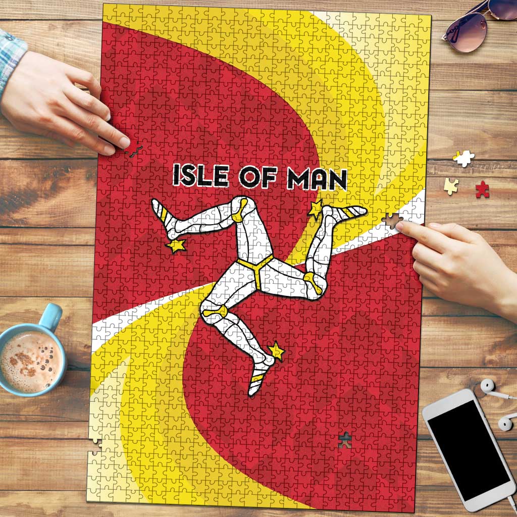 Isle of Man Puzzle Triskele Ny Tree Cassyn - Wonder Print Shop