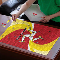 Isle of Man Puzzle Triskele Ny Tree Cassyn - Wonder Print Shop