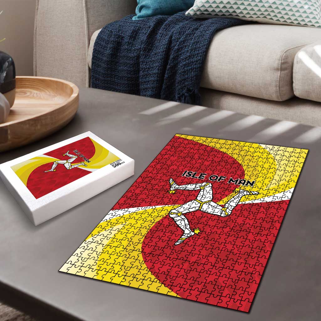 Isle of Man Puzzle Triskele Ny Tree Cassyn - Wonder Print Shop
