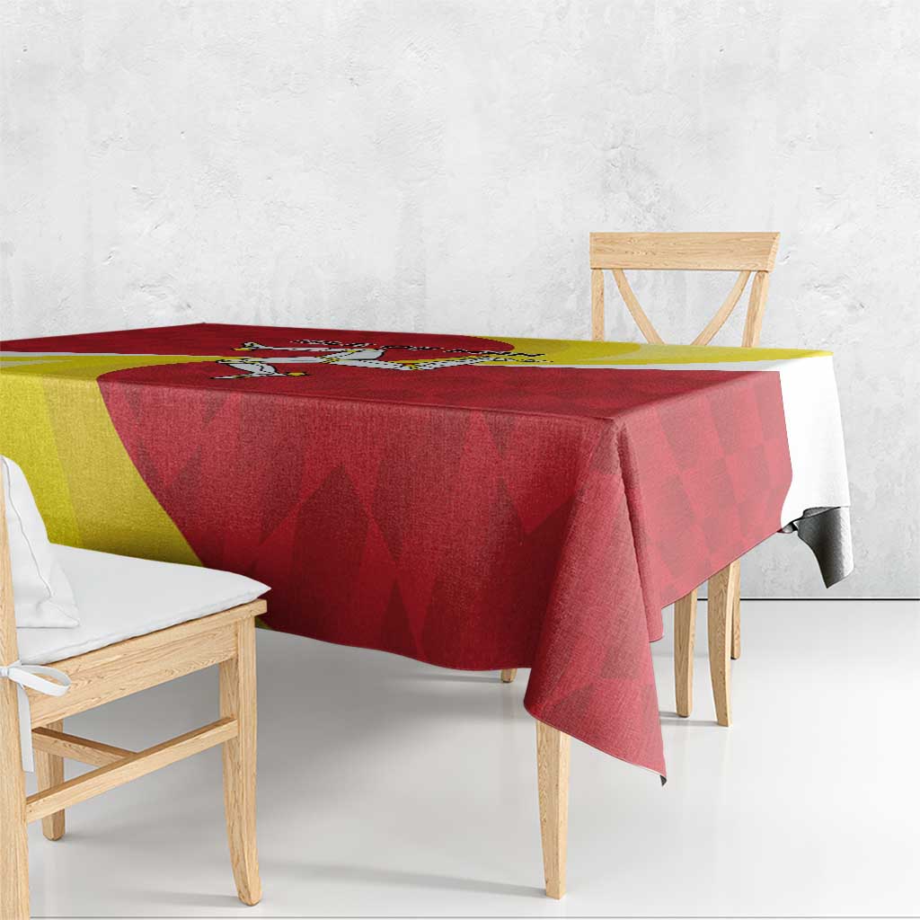 Isle of Man Tablecloth Triskele Ny Tree Cassyn - Wonder Print Shop
