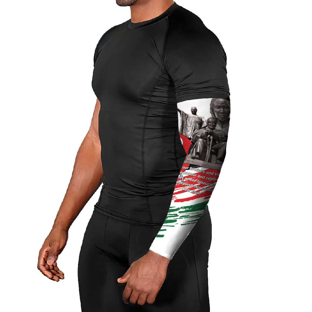 Kenya Mashujaa Day Arm Sleeves Kenyan Heroes - Wonder Print Shop
