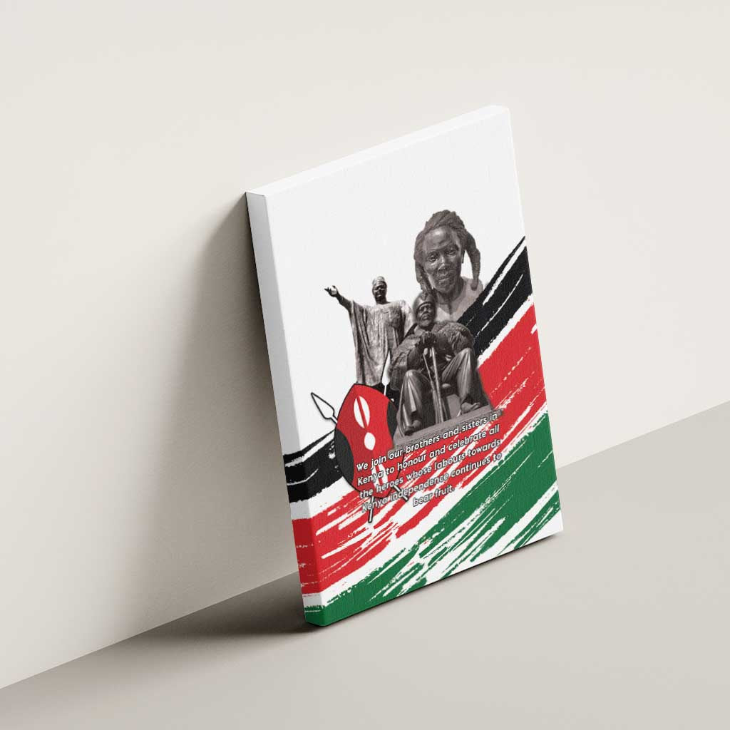 Kenya Mashujaa Day Canvas Wall Art Kenyan Heroes - Wonder Print Shop