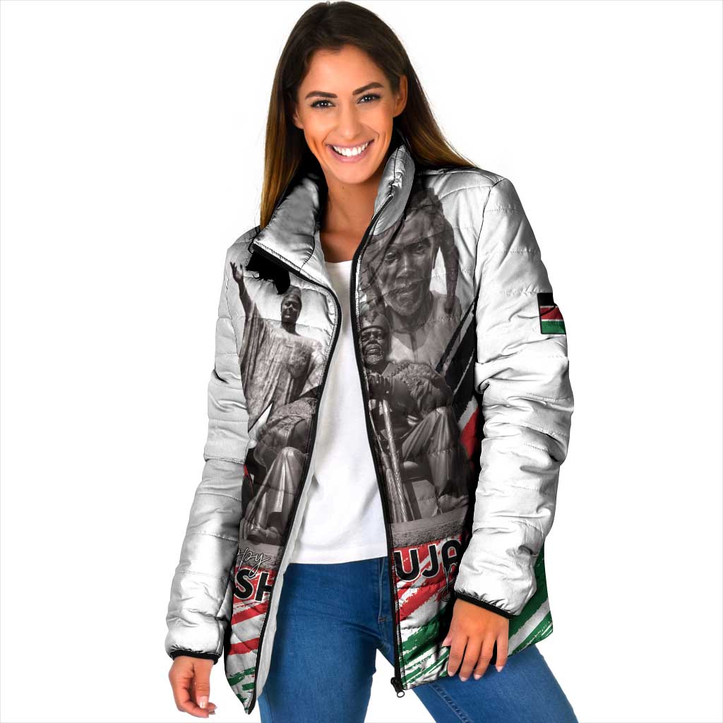 Kenya Mashujaa Day Padded Jacket Kenyan Heroes - Wonder Print Shop