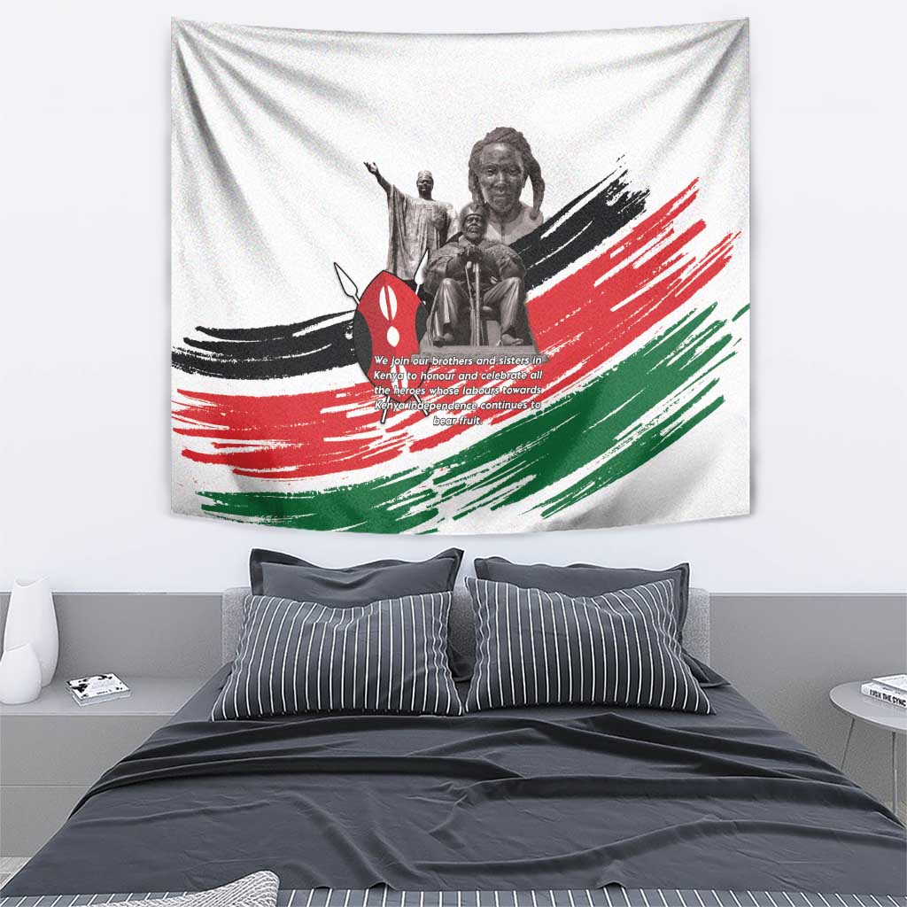 Kenya Mashujaa Day Tapestry Kenyan Heroes - Wonder Print Shop