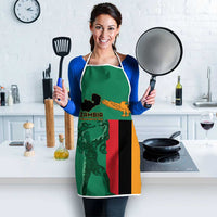 Zambia Independence Day Apron Lusaka Freedom Statue - Wonder Print Shop
