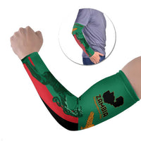 Zambia Independence Day Arm Sleeves Lusaka Freedom Statue - Wonder Print Shop