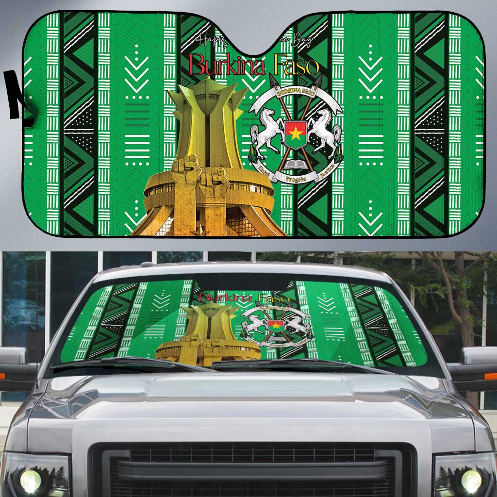 Burkina Faso Martyrs Day Auto Sun Shade Monument des Heros Nationaux - Wonder Print Shop