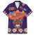 Personalised Mexico Day Of The Dead Family Matching Long Sleeve Bodycon Dress and Hawaiian Shirt Sugar Skull With Maracas Mexican Folk Pattern LT15