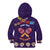 Personalised Mexico Day Of The Dead Kid Hoodie Sugar Skull With Maracas Mexican Folk Pattern LT15