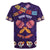 Personalised Mexico Day Of The Dead Rugby Jersey Sugar Skull With Maracas Mexican Folk Pattern LT15