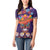 Personalised Mexico Day Of The Dead Women Polo Shirt Sugar Skull With Maracas Mexican Folk Pattern LT15