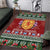 Scotland Christmas Area Rug The Royal Arms of Scotland With Thistle - Wonder Print Shop