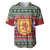 Scotland Christmas Baseball Jersey The Royal Arms of Scotland With Thistle - Wonder Print Shop