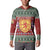 Scotland Christmas Button Sweatshirt The Royal Arms of Scotland With Thistle - Wonder Print Shop