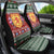 Scotland Christmas Car Seat Cover The Royal Arms of Scotland With Thistle - Wonder Print Shop