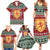 Scotland Christmas Family Matching Summer Maxi Dress and Hawaiian Shirt The Royal Arms of Scotland With Thistle - Wonder Print Shop