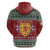 Scotland Christmas Hoodie The Royal Arms of Scotland With Thistle - Wonder Print Shop