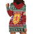 Scotland Christmas Hoodie Dress The Royal Arms of Scotland With Thistle - Wonder Print Shop