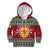 Scotland Christmas Kid Hoodie The Royal Arms of Scotland With Thistle - Wonder Print Shop