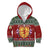 Scotland Christmas Kid Hoodie The Royal Arms of Scotland With Thistle - Wonder Print Shop