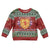 Scotland Christmas Kid Ugly Christmas Sweater The Royal Arms of Scotland With Thistle - Wonder Print Shop