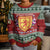 Scotland Christmas Kid Ugly Christmas Sweater The Royal Arms of Scotland With Thistle - Wonder Print Shop