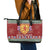 Scotland Christmas Leather Tote Bag The Royal Arms of Scotland With Thistle - Wonder Print Shop