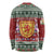 Scotland Christmas Long Sleeve Shirt The Royal Arms of Scotland With Thistle - Wonder Print Shop