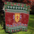 Scotland Christmas Quilt The Royal Arms of Scotland With Thistle - Wonder Print Shop