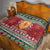 Scotland Christmas Quilt The Royal Arms of Scotland With Thistle - Wonder Print Shop