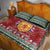 Scotland Christmas Quilt Bed Set The Royal Arms of Scotland With Thistle - Wonder Print Shop