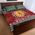 Scotland Christmas Quilt Bed Set The Royal Arms of Scotland With Thistle - Wonder Print Shop