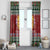 Scotland Christmas Window Curtain The Royal Arms of Scotland With Thistle